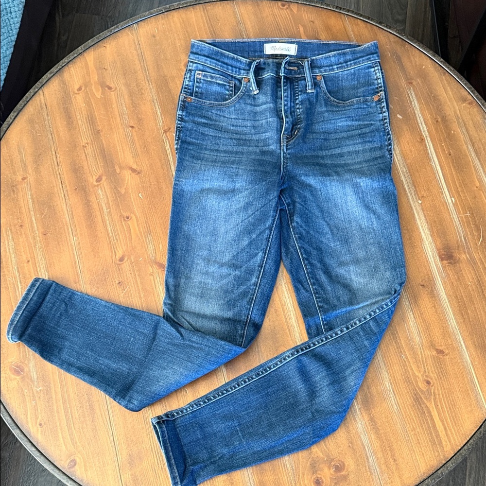 Madewell Dark Blue Skinny Denim Jeans